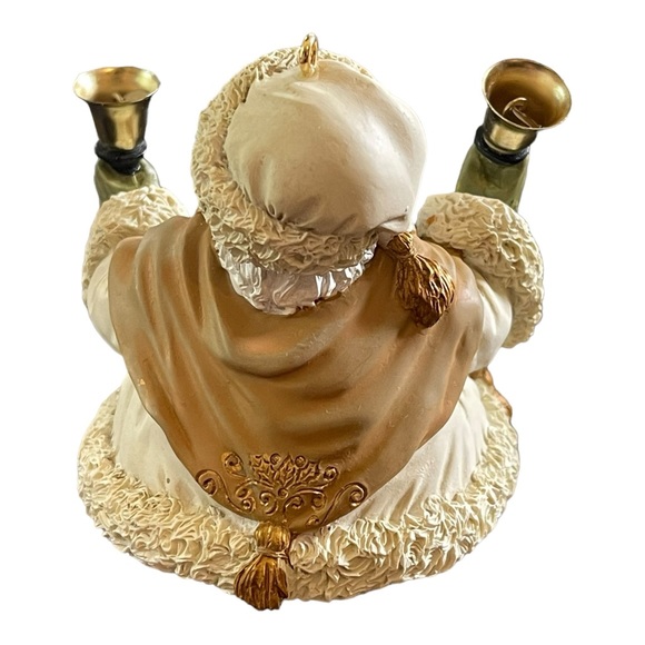 2004 Hallmark VIP Gift Jolly Old Kris w/ Bells Jingle Christmas Ornament W/Box - Picture 4 of 10